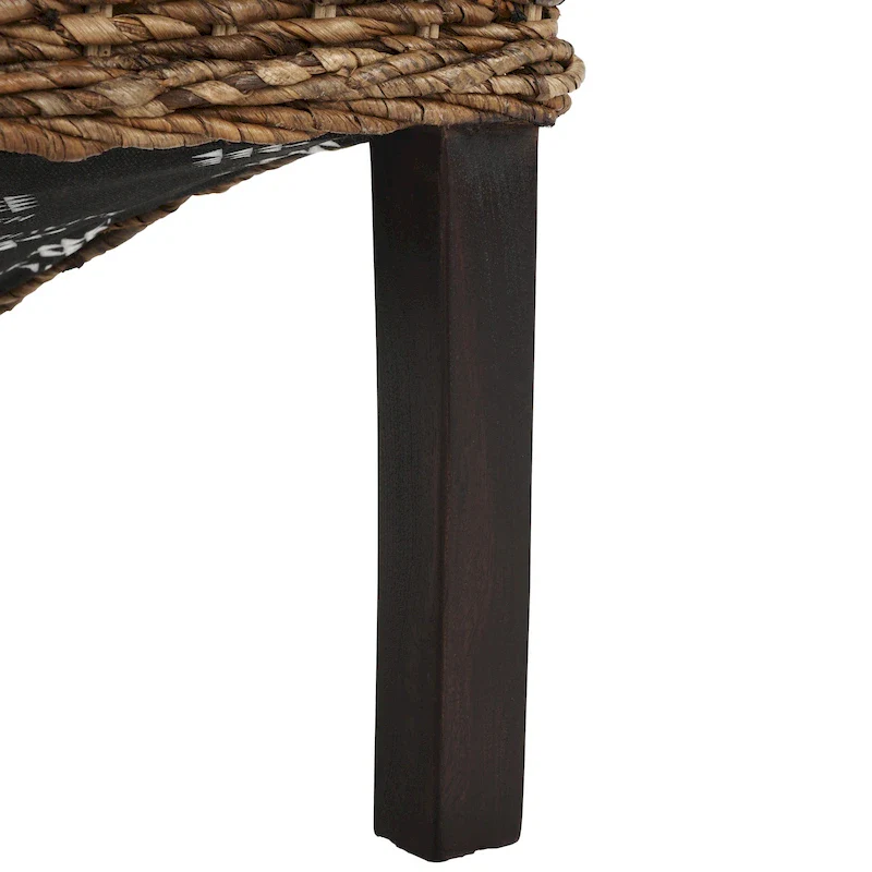 SAFAVIEH Candy Natural Wicker Dining Chair (Set of 2) - 19 W x 22 D x 41 H - 19Wx22Dx41H