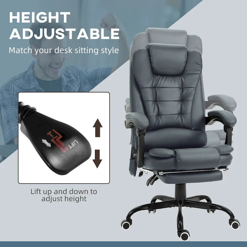 Massage Office Chair High Back Executive Recliner