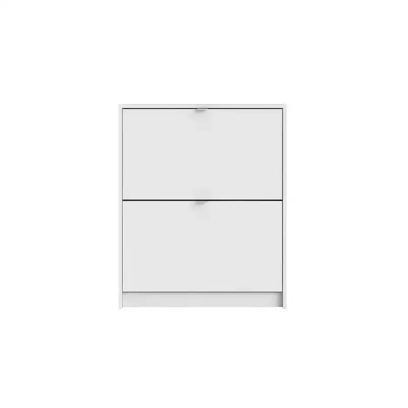 Tvilum, Bright 2 Drawer Shoe Cabinet
