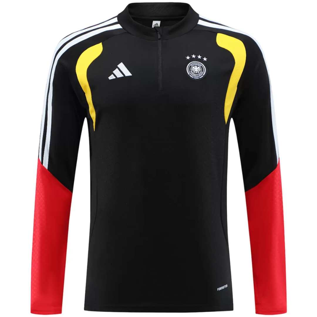 Germany Zipper Sweatshirt Kit(Top+Pants) Black 2026