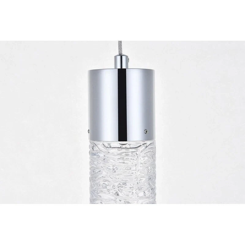 Constellation 1 light Chrome LED Pendant