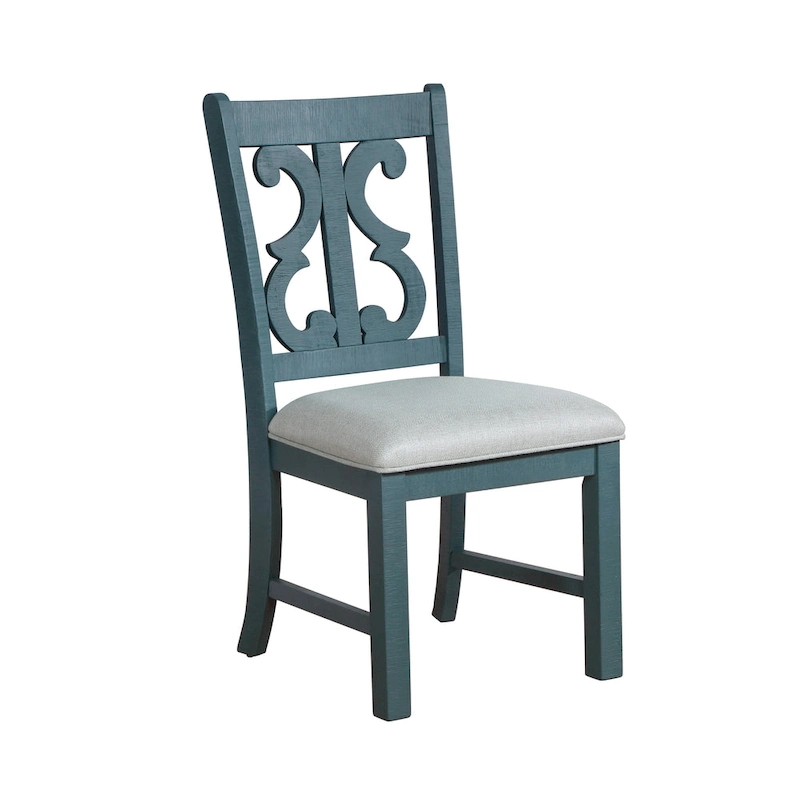 Sylmer Farmhouse Wood Dining Chairs (Set of 2) by Furniture of America