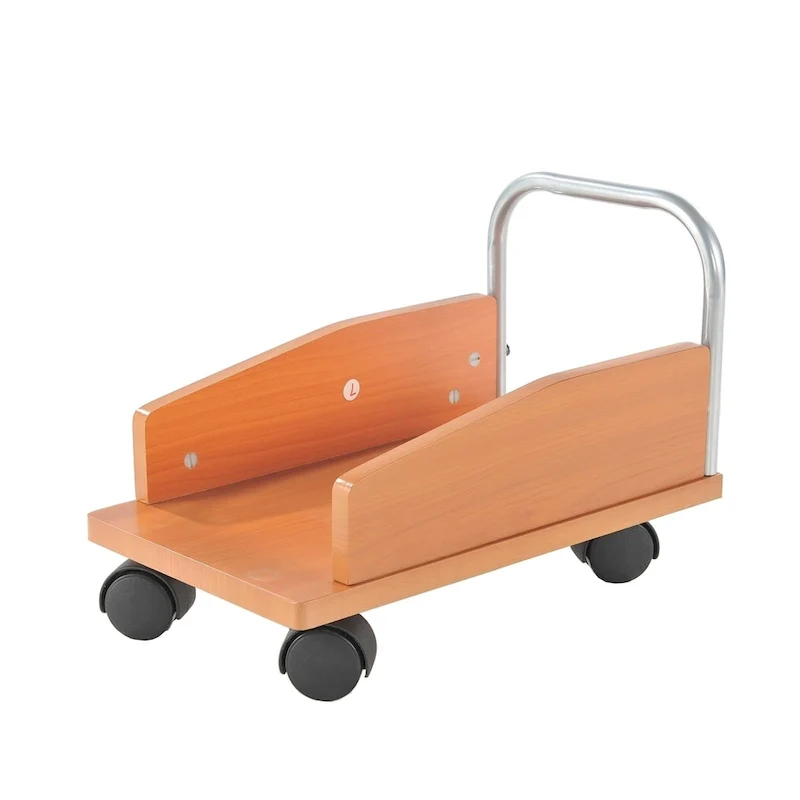 HOMCOM L-Shaped Corner Computer Office Desk Workstation with Elevated Shelf, Rolling Keyboard Tray, & Convenient CPU Stand