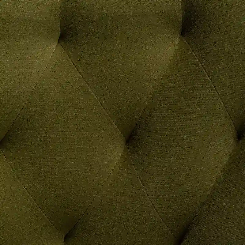 Modern Dining Chairs Set of 2, Upholstered Accent Chair Tufted Back Armless Chair with Back Pull