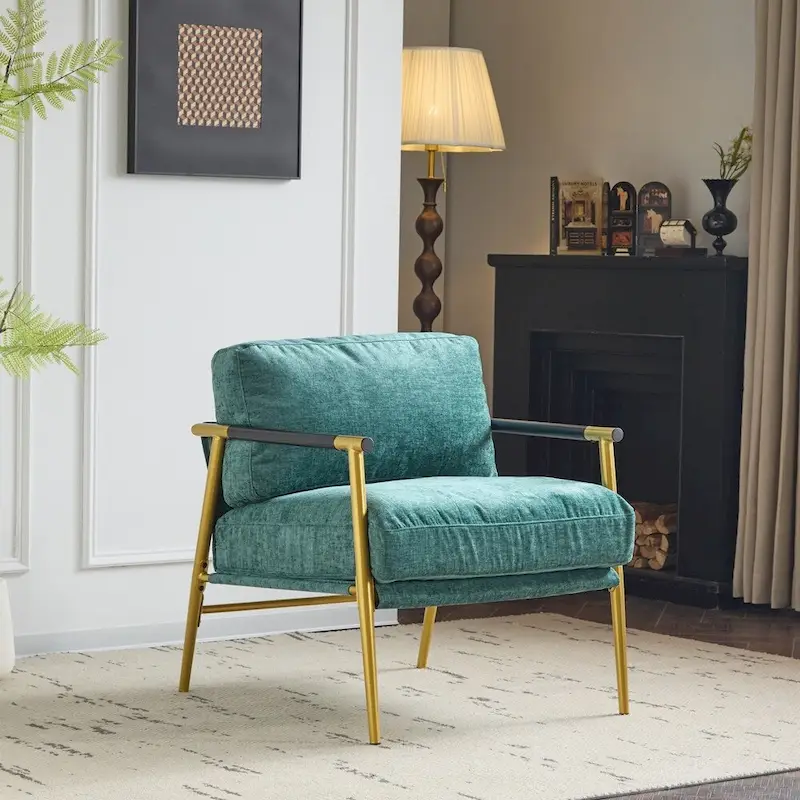 27.56 Modern Accent Chair with Plush Cushions