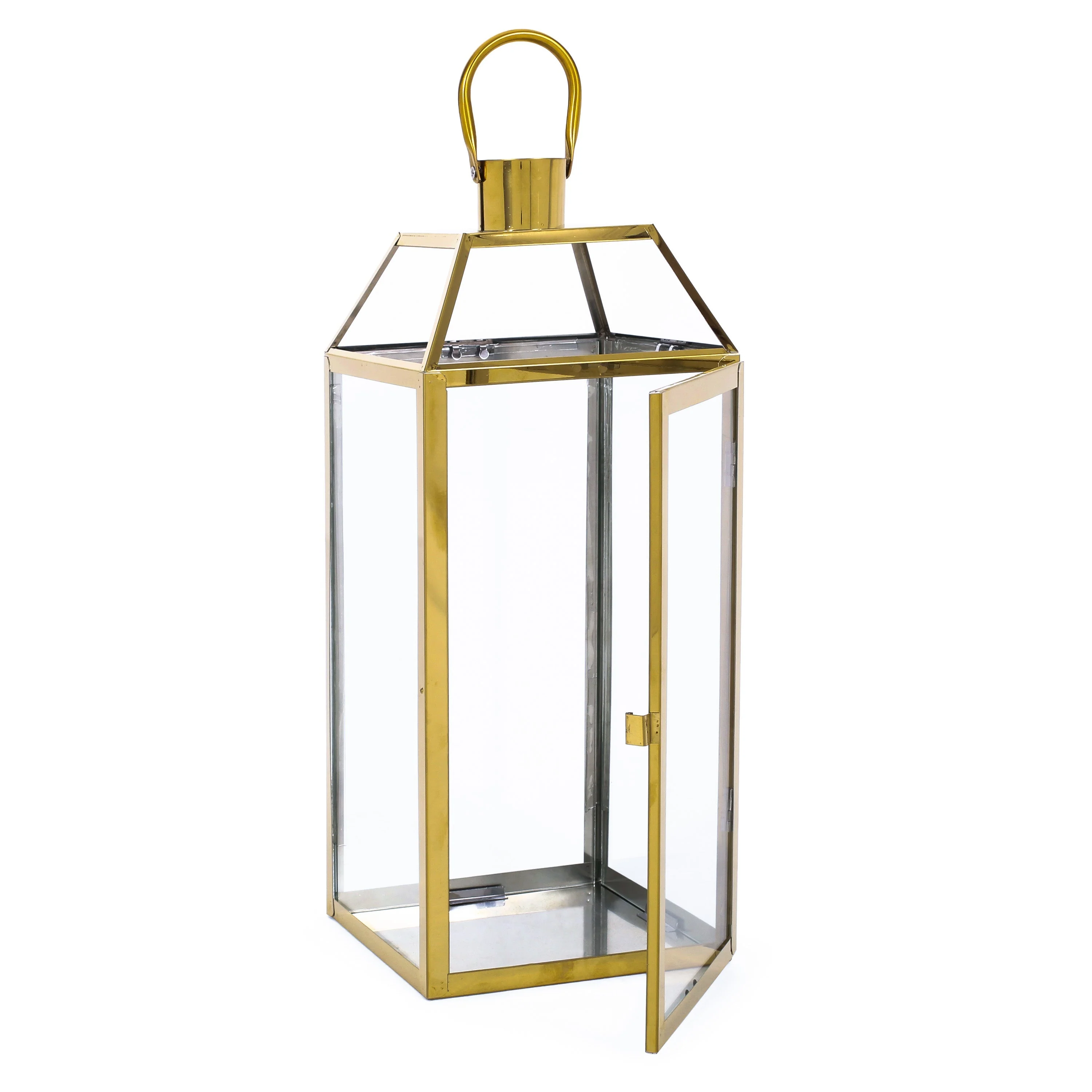 Hamel 18 Modern Stainless Steel Lantern