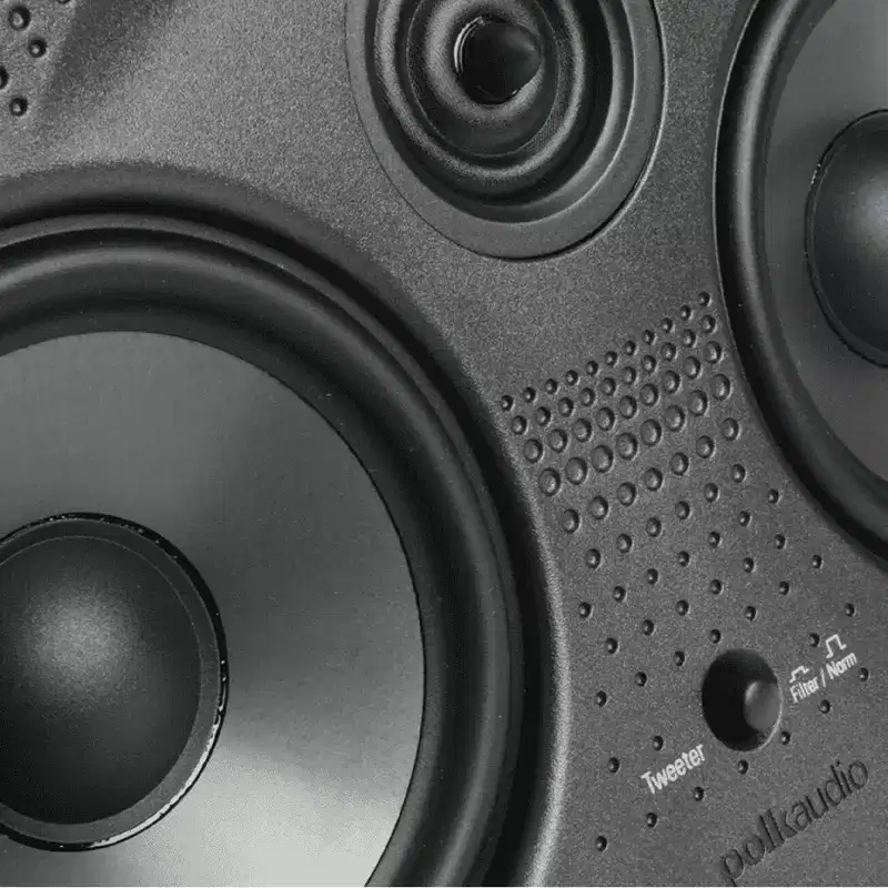 Polk Audio 255c-LS In Wall Center Channel Speaker - Each (White)