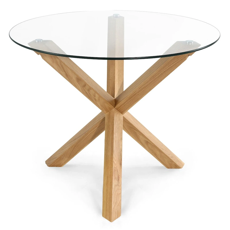 Poly and Bark Kennedy 37.4 inch Round Dining Table