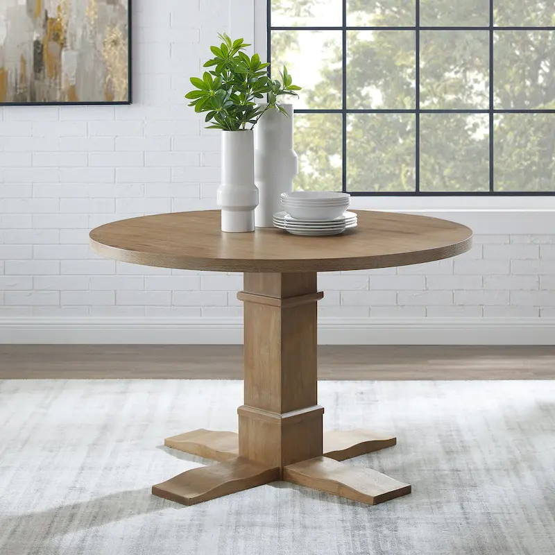 Crosley Joanna Round Dining Table - 47.25 W x 47.25 D x 30.25 H