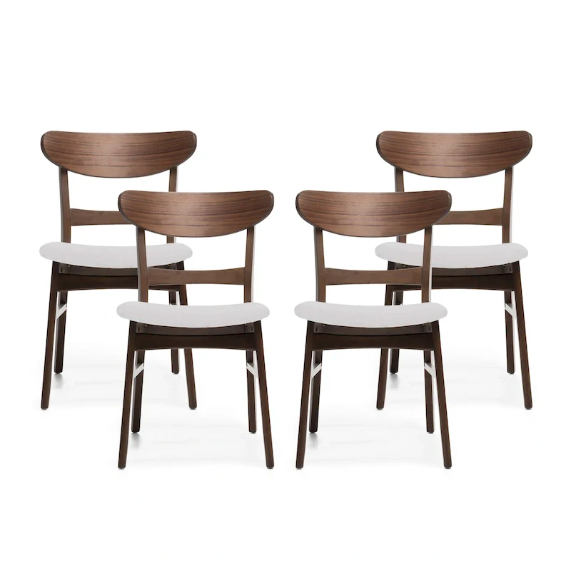 Idalia Mid-century Modern Dining Chairs (Set of 4) by Christopher Knight Home