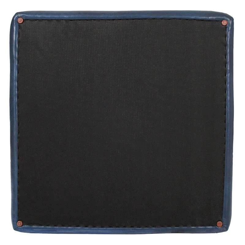 Poly & Bark Sequoia Ottoman - Full Grain Genuine Italian Leather