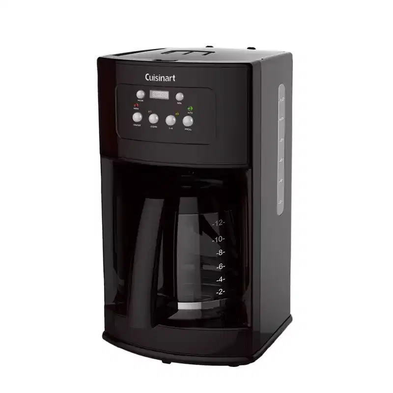 Refurbished: Cuisinart DCC-500FR Programmable Coffee Maker, Black  Manufacturer Refurbished
