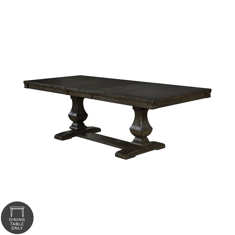 The Gray Barn Ruddy Road Espresso 94-inch Wood Expandable Dining Table