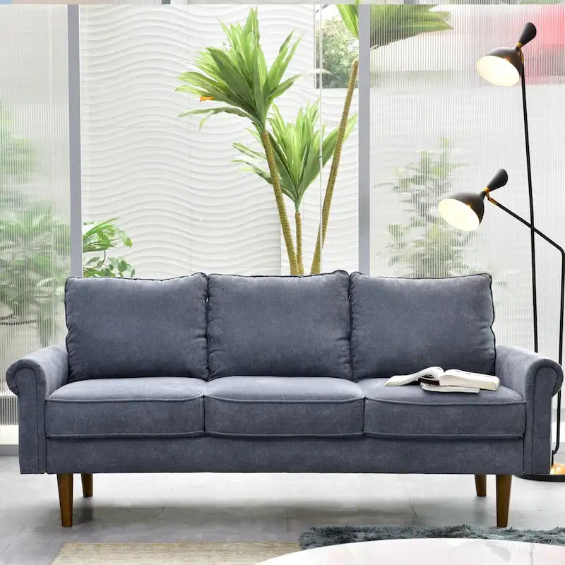 OVIOS Upholstered Mid-century Sofa