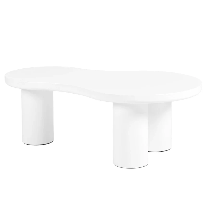 Cloud Coffee Table with Round Small Side Table