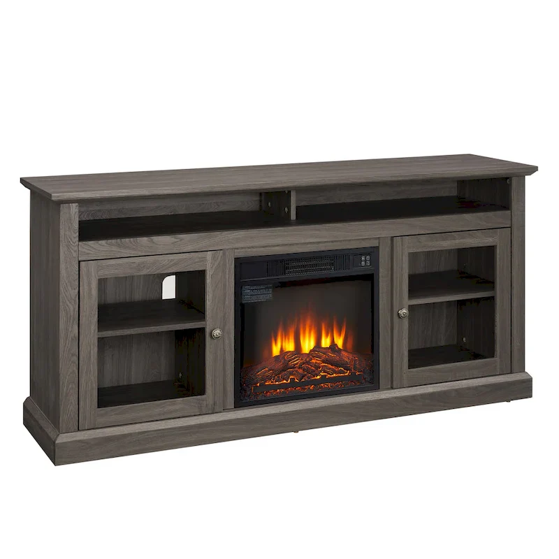 TV Stand With Insert 18  Fireplace