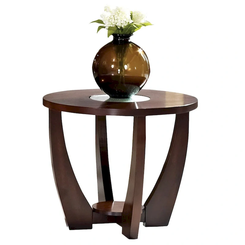 Classic Elegant Side End Table, Sturdy Construction, Living Room & Bedroom Accent
