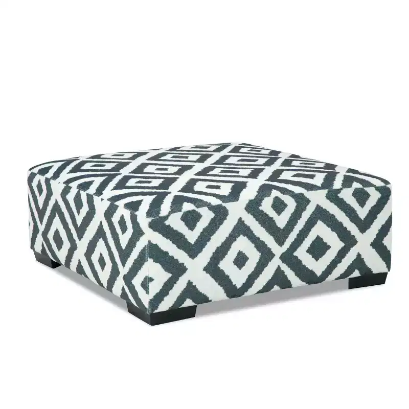HOMES: Inside + Out Telven 41" Square Upholstered Ottoman