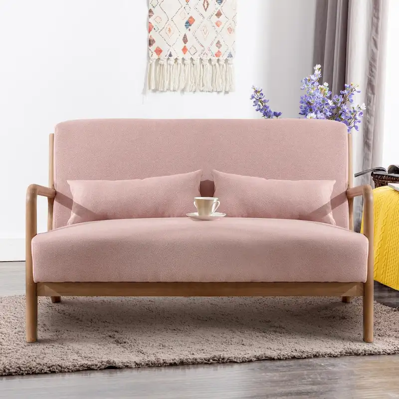 Ebello Modern Solid wood Accent Chair