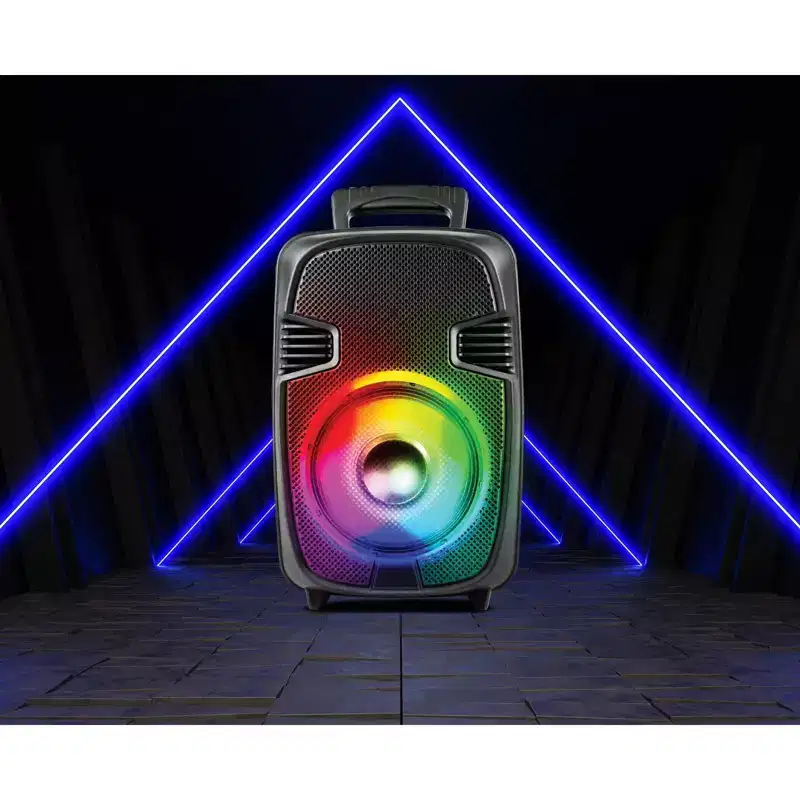 TOPTECH BULL-8, 8'' Bluetooth Speaker with Disco Lights