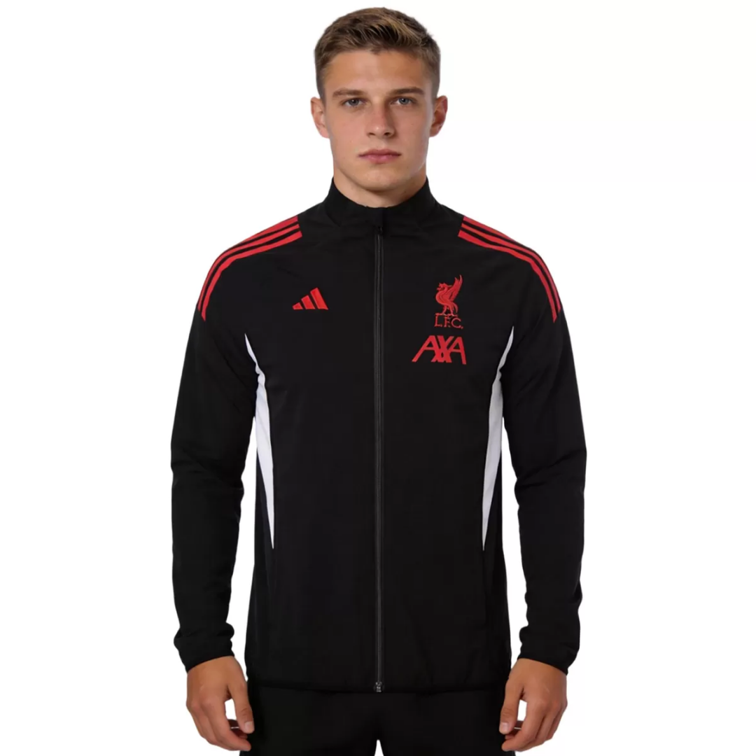 Liverpool Windbreaker Jacket Black 2025/26