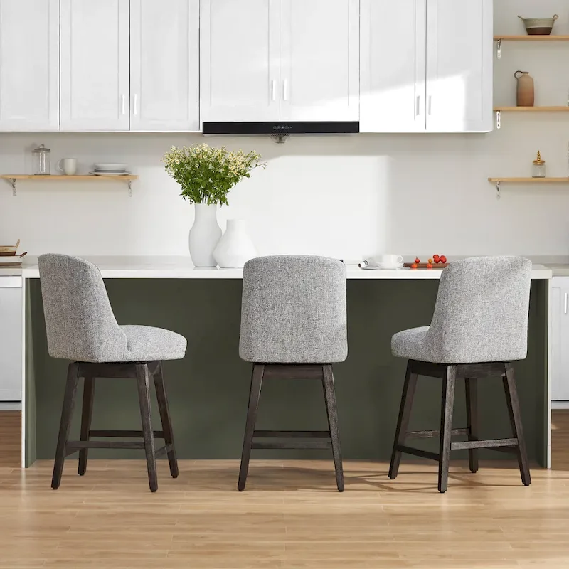 Phoebe Modern Counter Height Barstool Set of 2