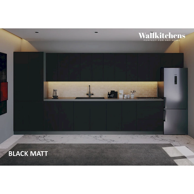 WEP1215-BLK Wall End Panel - 12x15