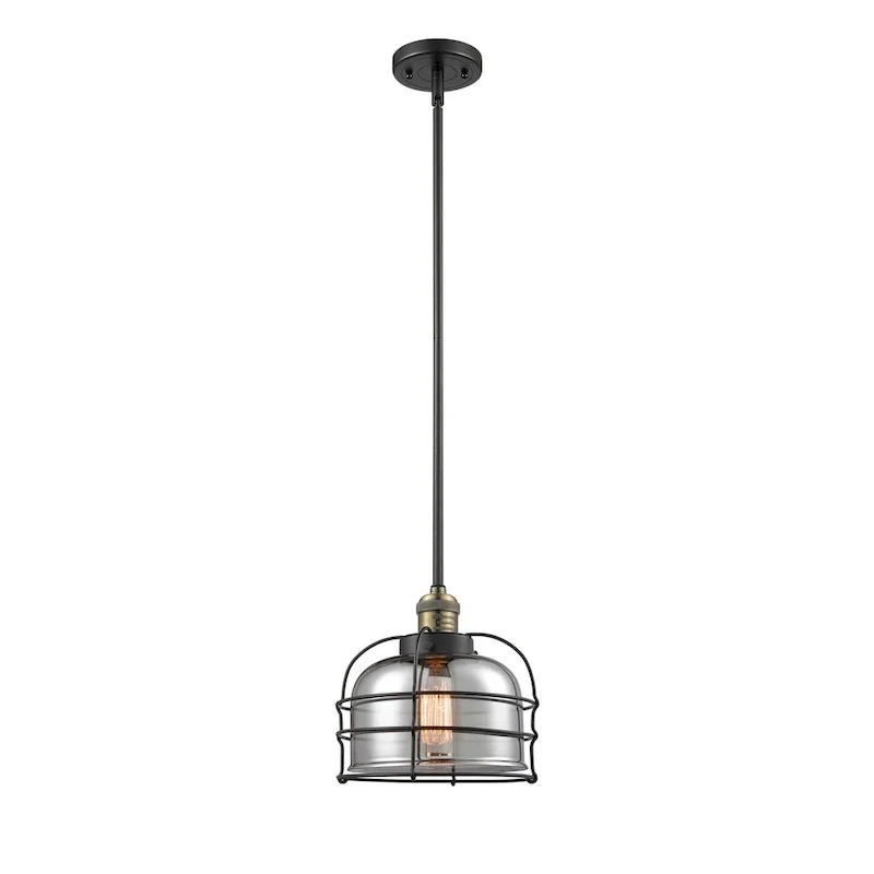 Innovations Lighting Bell Cage - 1 Light 9  Mini Pendant