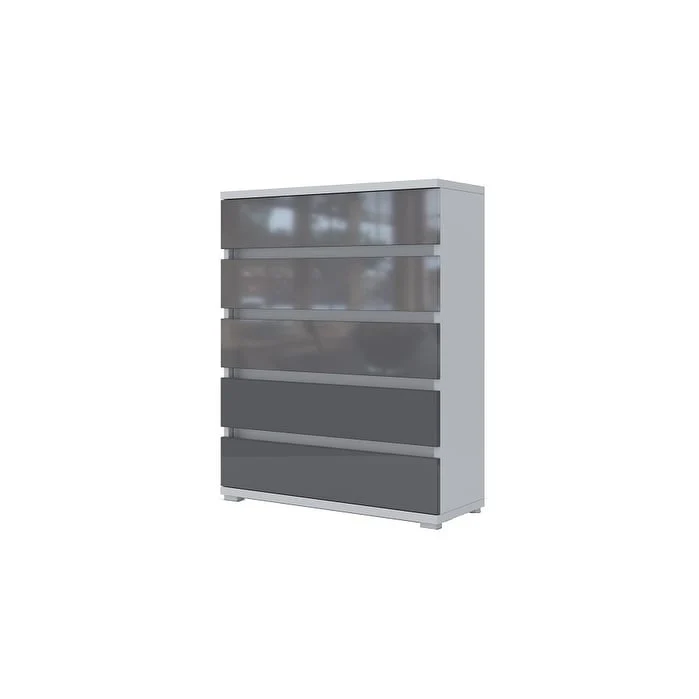 5-Drawer Dresser with Laminated Chipboard Construction