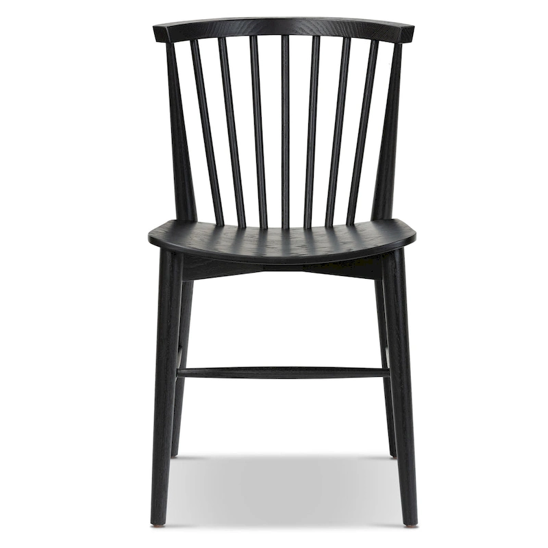 Poly & Bark Ligna Dining Chair - Spindled Bark with Solid Wood Frame