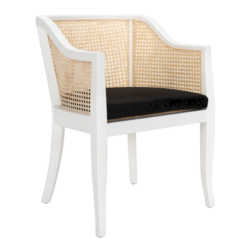 SAFAVIEH Velva Cane Dining Chair - 23.8 x 23.2 x 32.1 - 24Wx23Dx32H