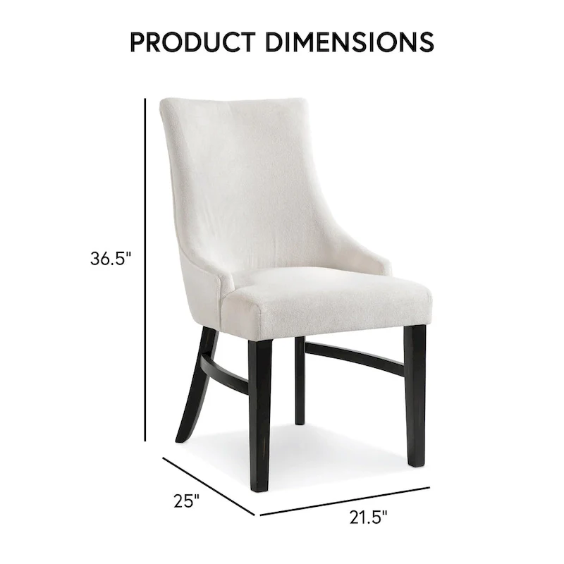 Furniture of America Kieran Farmhouse 7-Piece Black Wooden Dining Set