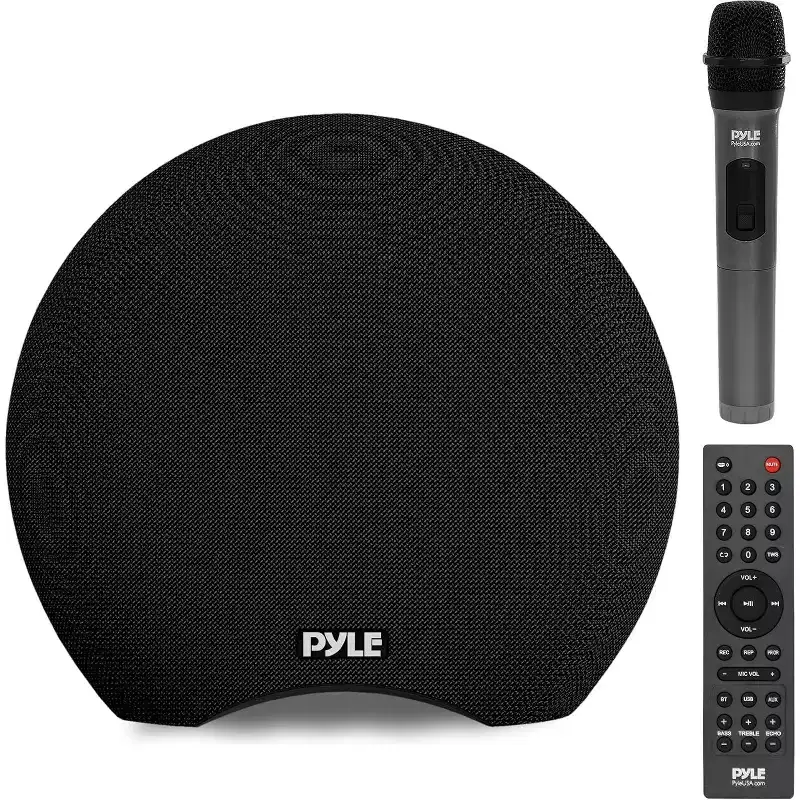 Pyle Dual 3 Portable Waterproof Bluetooth Speaker System - Black