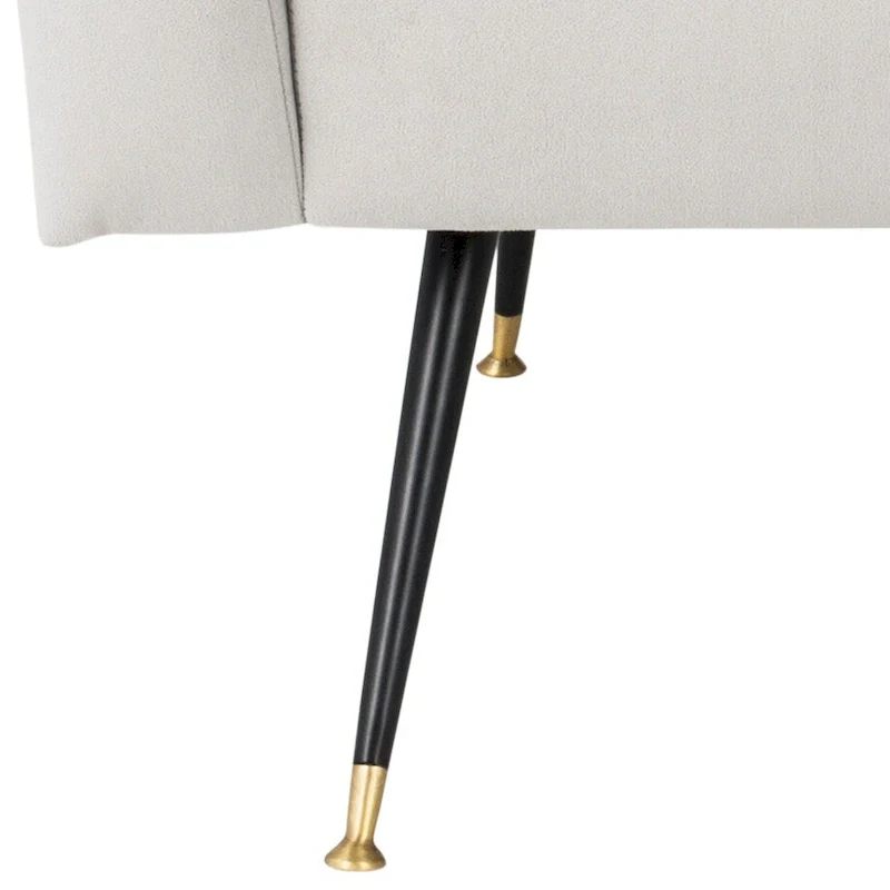 SAFAVIEH Senja Mid-Century Modern Retro Club Chair - 27.5  x 34.8  x 37  - 28Wx35Dx37H