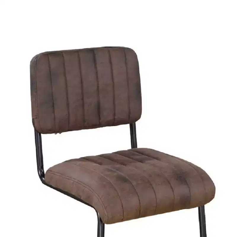 Brassex Set of 2 Damien Counter Height Barstools Brown
