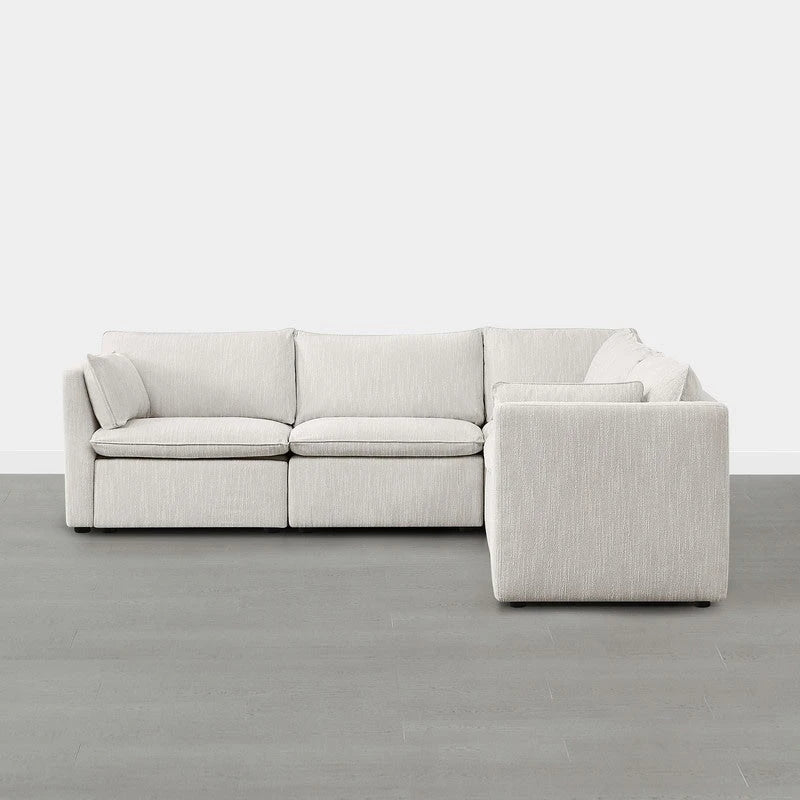 Cypress V-shape Sectional Couches Modular Sofa
