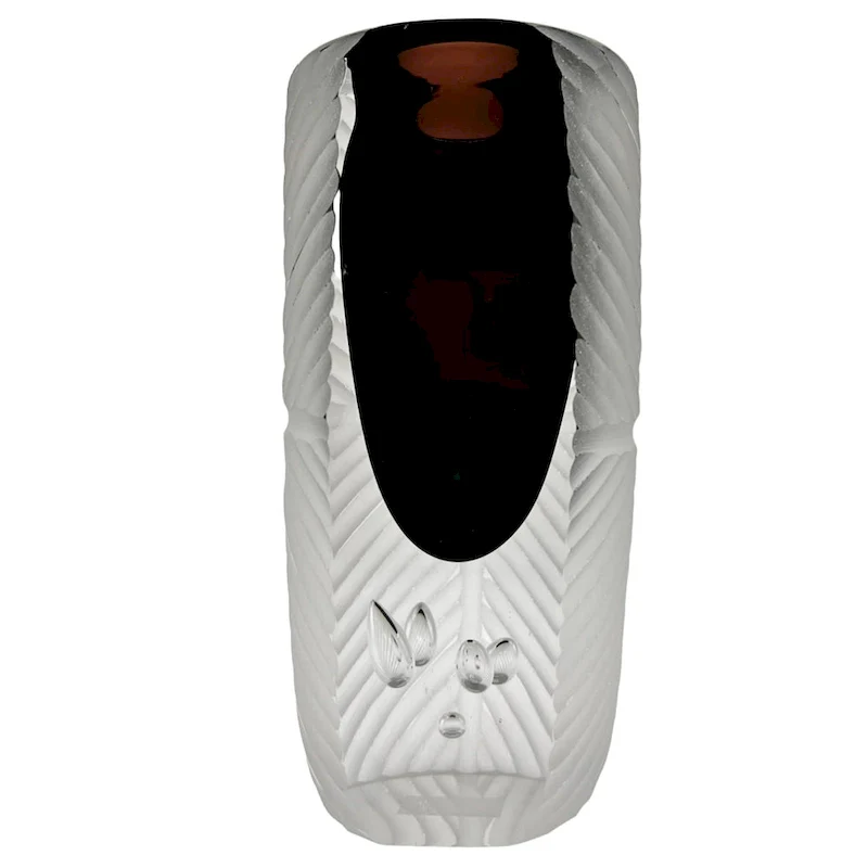 8  High Premium Contemporary Glass Vase for Flowers in Smoke