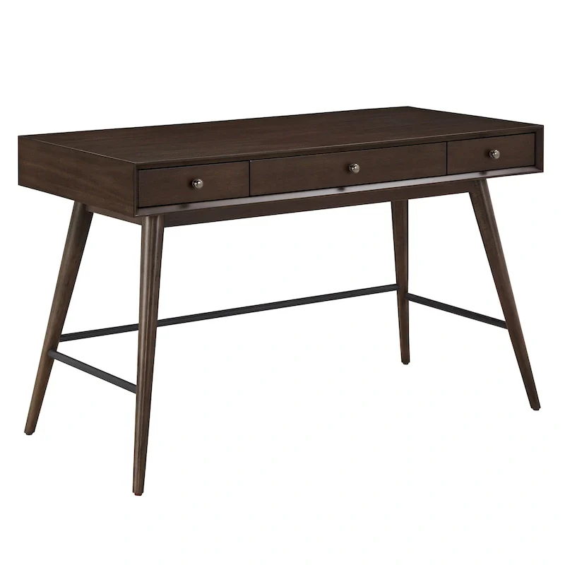 Aksel Wood 3-drawer Writing Desk by iNSPIRE Q Modern