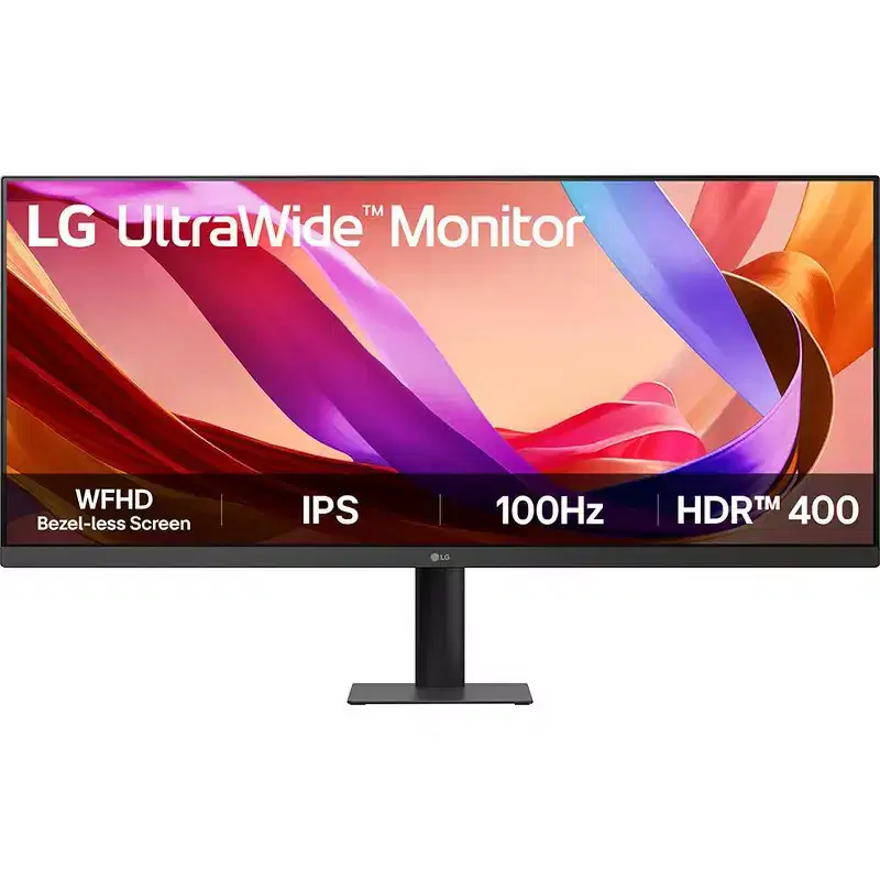 LG 34 UltraWide WFHD 2560x1080 100Hz IPS Monitor 21:9, Black