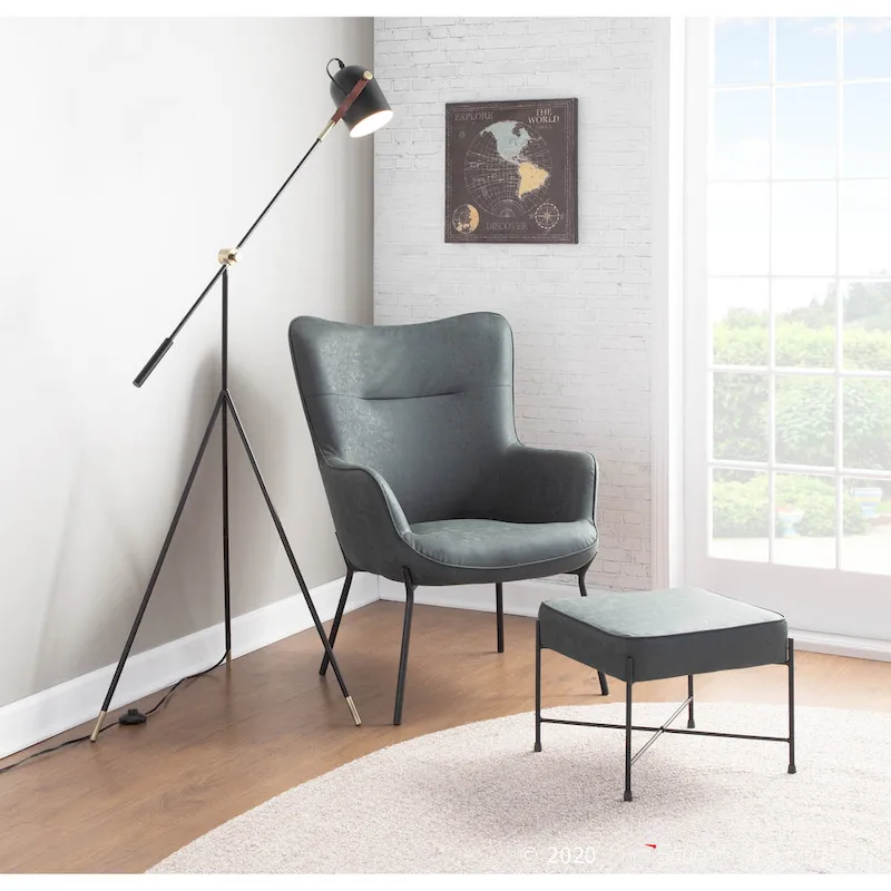 Izzy Modern Lounge Chair - N/A