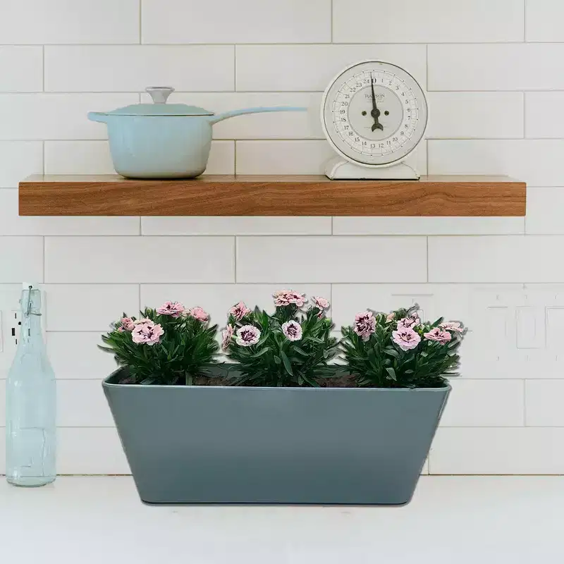 Tierra Garden 16 Rectangular Self-Watering Bamboo Planter