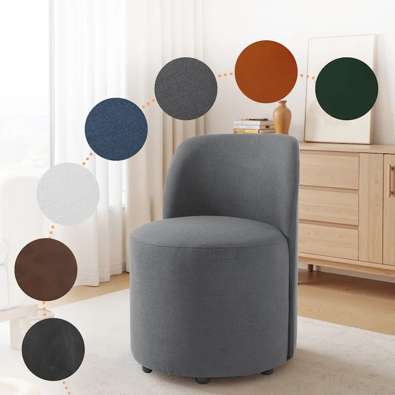 UIXE Luxury Upholstered Dining Chairs Dining Room Kitchen Side Chair