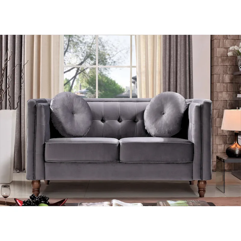 Angie Classic Kittleson Chesterfield Loveseat
