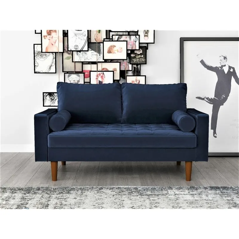 US Pride Mac Velvet Loveseat