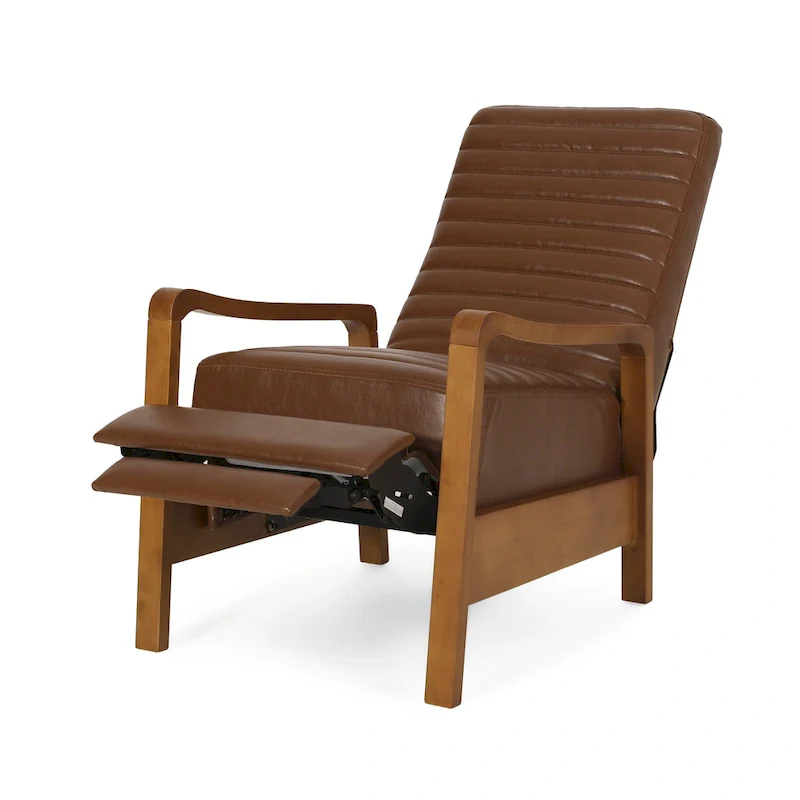 Munro Channel Stitch Pushback Recliner
