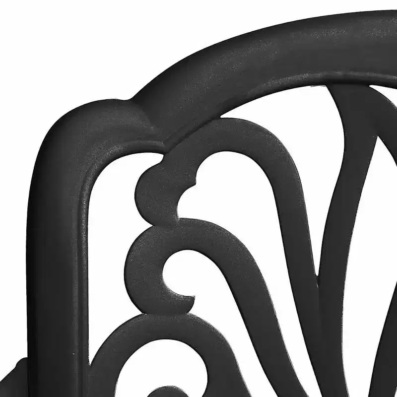 vidaXL Bistro Set Cast Aluminum Durable Bistro Set Round