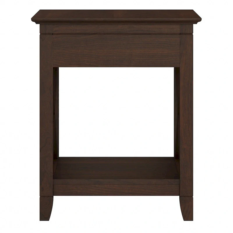 Key West Coastal Box Drawer Nightstand by Bush Furniture