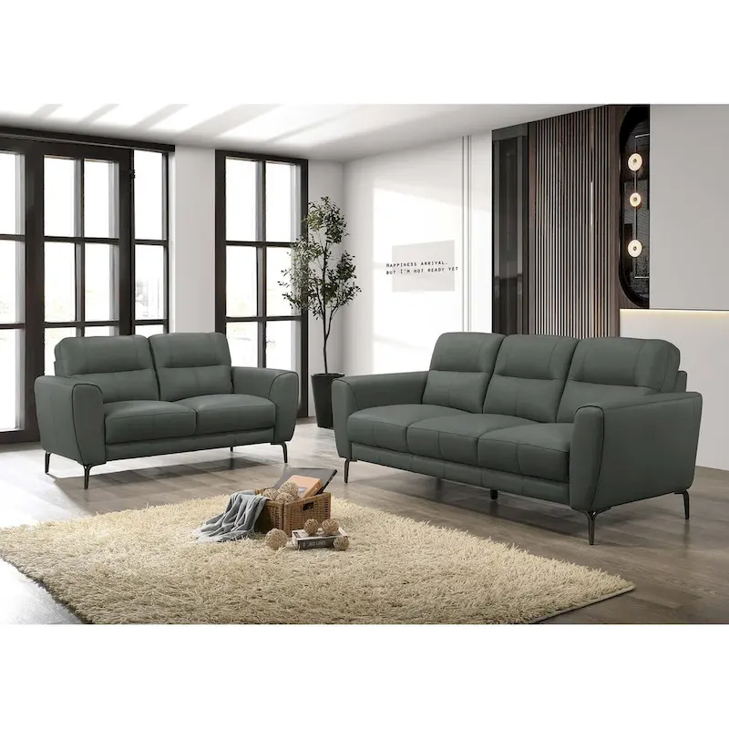 Poundex 2-Piece Sofa Set