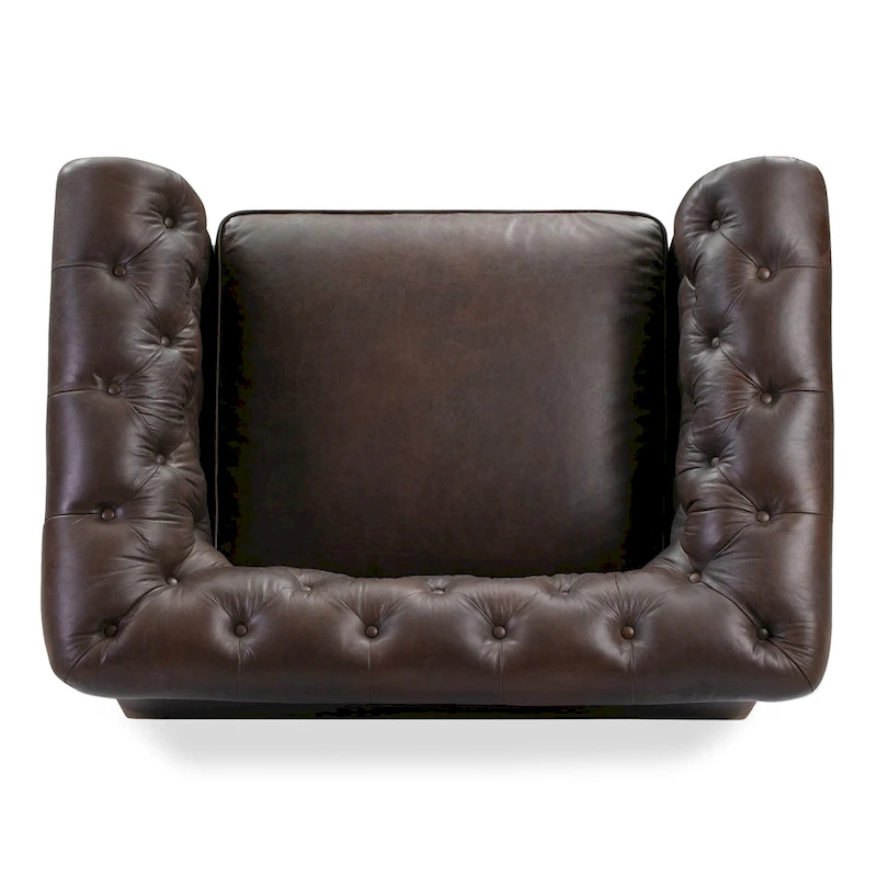 Poly and Bark Lyon Lounge Chair - Genuine Italian Leather