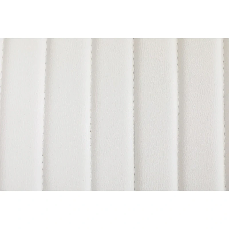 Dining Chairs Set of 2 Mid Century Modern Retro Faux Leather Chair with Bentwood Upholstered Seat Metal Legs Adjustable Foot